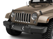 Load image into Gallery viewer, Raxiom Raxiom 97-18 Jeep Wrangler TJ &amp; JK Axial 7-In LED Headlights w/ DRL - Black Housing (Clear Lens)