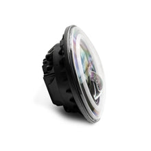 Load image into Gallery viewer, Raxiom 97-18 Jeep Wrangler TJ/JK Axial 7-Inch LED Headlights w/RGB Halo- Black Housing (Clear Lens) - Raxiom J142665