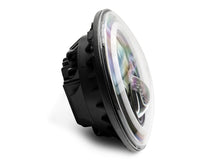 Load image into Gallery viewer, Raxiom Raxiom 97-18 Jeep Wrangler TJ/JK Axial 7-Inch LED Headlights w/RGB Halo- Black Housing (Clear Lens)