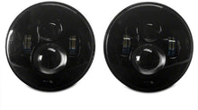 Load image into Gallery viewer, Raxiom 97-18 Jeep Wrangler TJ/JK Axial Series LED Daymaker Headlights- Black Housing (Clear Lens) - Black Ops Auto Works