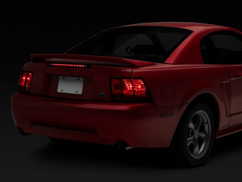 Raxiom Raxiom 99-04 Ford Mustang Excluding 03-04 Cobra Axial Series LED Third Brake Light- Clear Lens