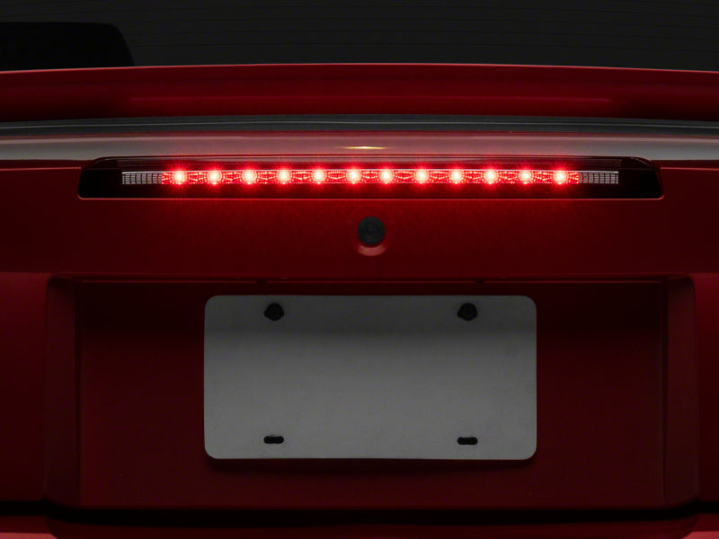 Raxiom Raxiom 99-04 Ford Mustang Excluding 03-04 Cobra Axial Series LED Third Brake Light- Clear Lens