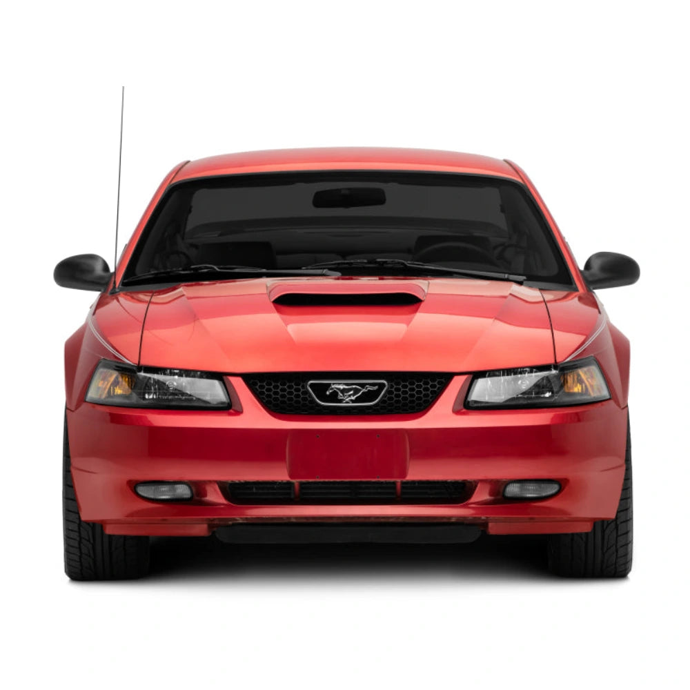Raxiom 99-04 Mustang Axial Series OEM Style Replacement Headlights- Black Housing (Clear Lens) - Raxiom 413419