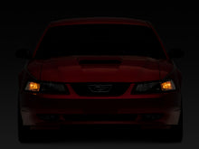 Load image into Gallery viewer, Raxiom Raxiom 99-04 Mustang Axial Series OEM Style Replacement Headlights- Black Housing (Clear Lens)