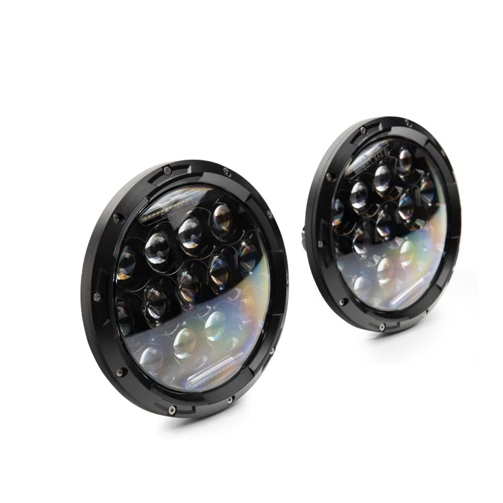 Raxiom J150093 Jeep Wrangler TJ JK Axial LED Headlights