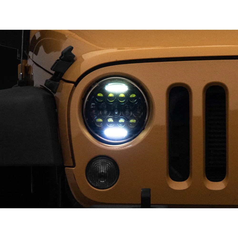 Raxiom J150093 Jeep Wrangler TJ JK Axial LED Headlights