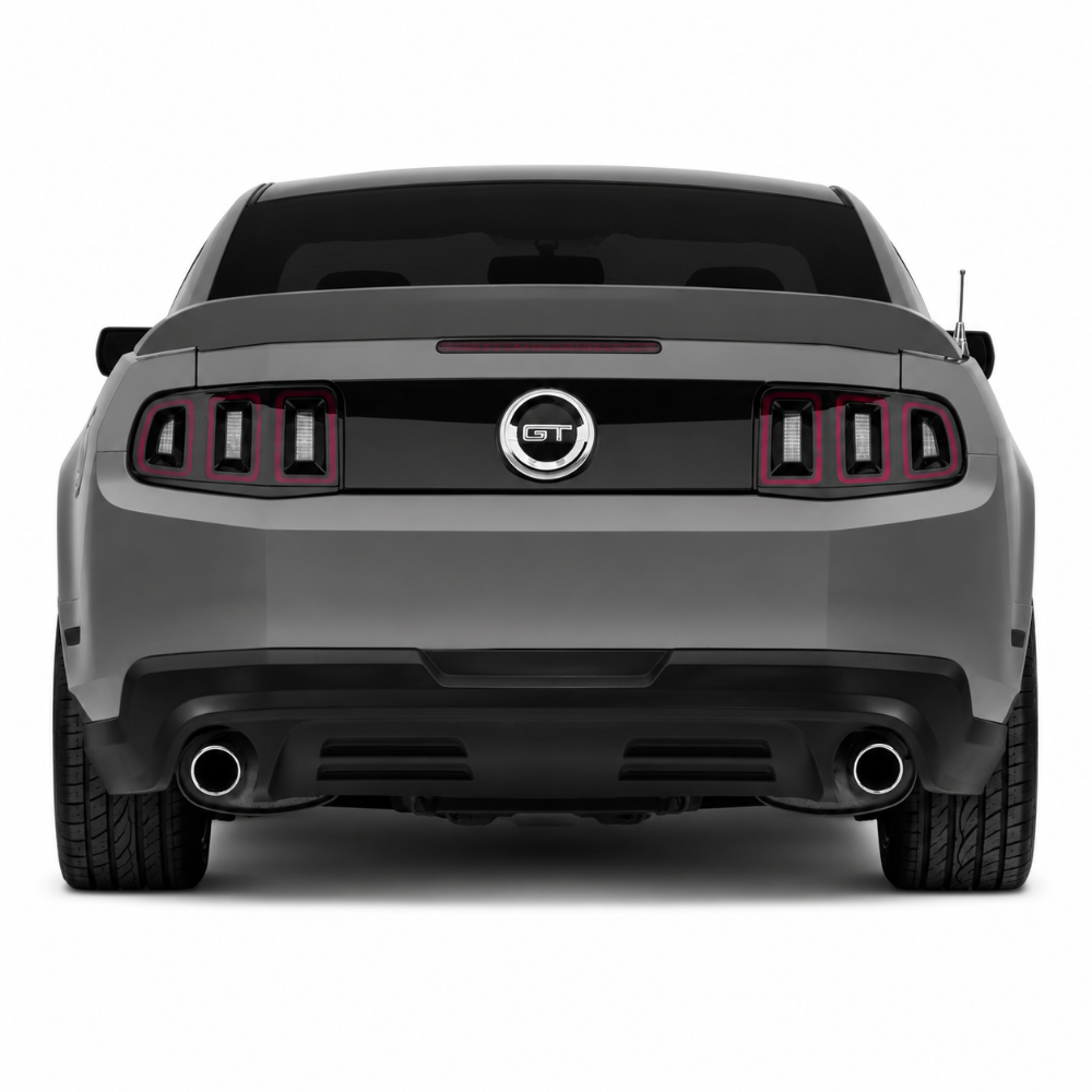 Raxiom 10-12 Ford Mustang Tail Light Conversion Trim - Raxiom 301043