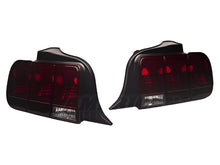Load image into Gallery viewer, Raxiom 05-09 Ford Mustang Tail Lights- Black Housing (Smoked Lens) - Raxiom 49066