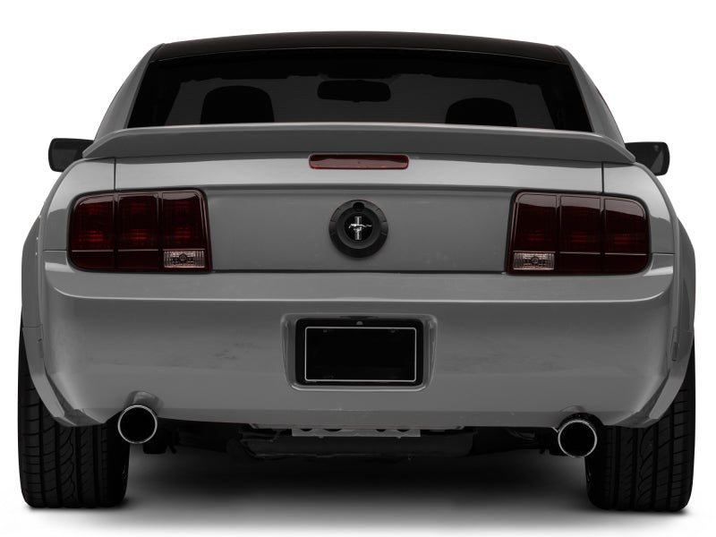 Raxiom 05-09 Ford Mustang Tail Lights- Black Housing (Smoked Lens) - Raxiom 49066