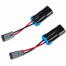 Load image into Gallery viewer, Raxiom RAXJ104819 H10 to Deutsch fog light wire harness adapter for 2007-2009 Jeep Wrangler JK