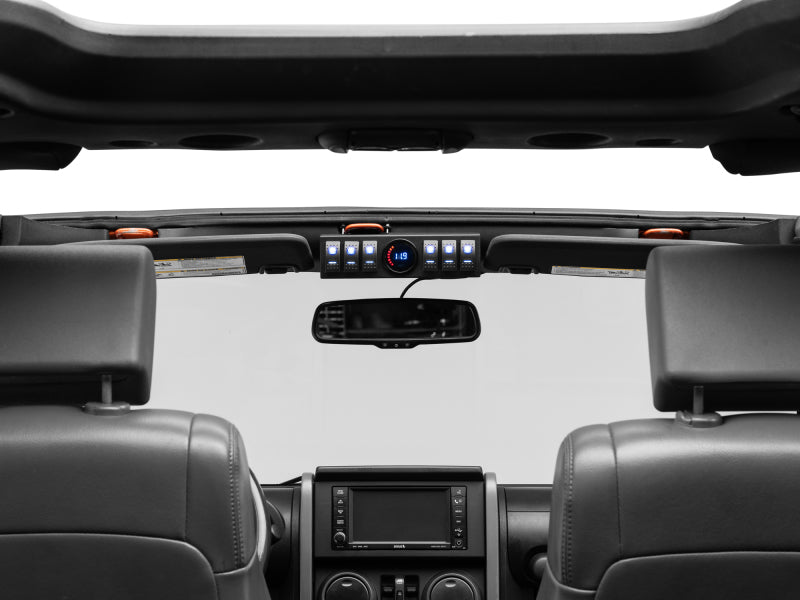 Raxiom 07-18 Jeep Wrangler JK Control Box w/ Switch Panel - Raxiom J131127