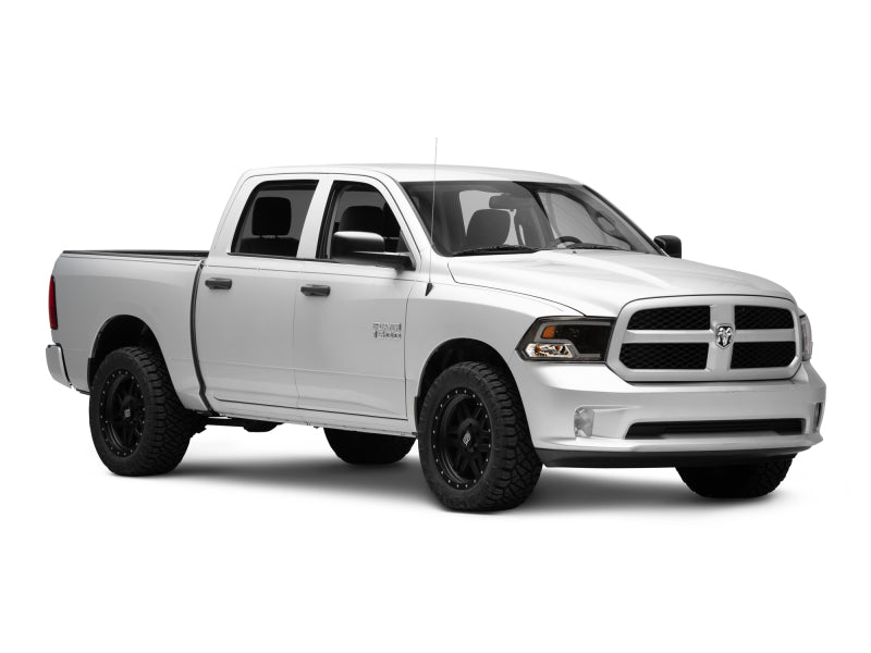 Raxiom 09-18 RAM 1500 LED Halo Projector Headlights- Black Housing (Clear Lens) - Raxiom R111516