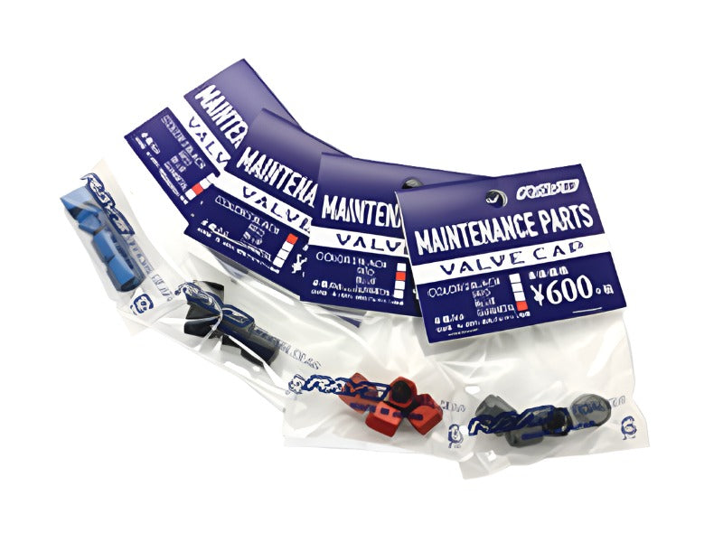 Rays Aluminum Air Valve Cap Set - Blue - Black Ops Auto Works