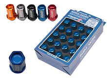 Load image into Gallery viewer, Rays Dura-Nut L42 Straight Type 12X1.50 Lug Nut Set 16 Lug 4 Lock Set - Red - Black Ops Auto Works