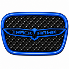 Load image into Gallery viewer, RBDCFTSWCB Carbon Fiber Trackhawk Steering Wheel Badge Jeep