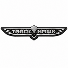 Load image into Gallery viewer, RBDCFTV2TB Carbon Fiber Trackhawk Trunk Badge 2018-2021 Jeep