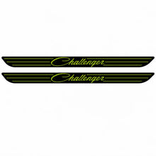 Load image into Gallery viewer, RBDRCHALLENGERSDSAF Retro Challenger Script Door Sill Apple Green