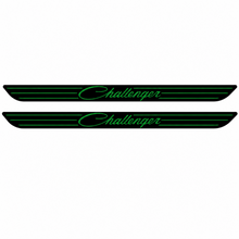 Load image into Gallery viewer, RBDRCHALLENGERSDSAF Retro Challenger Script Door Sill Forest Green