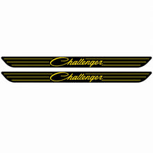 Load image into Gallery viewer, RBDRCHALLENGERSDSAF Retro Challenger Script Door Sill Yellow