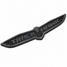 Load image into Gallery viewer, RDBCFTTB Carbon Fiber Trackhawk Trunk Badge 2018-2021 Jeep