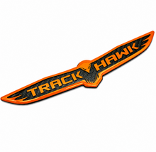 Load image into Gallery viewer, RDBCFTTB Carbon Fiber Trackhawk Trunk Badge 2018-2021 Jeep