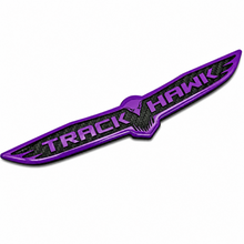 Load image into Gallery viewer, RDBCFTTB Carbon Fiber Trackhawk Trunk Badge 2018-2021 Jeep
