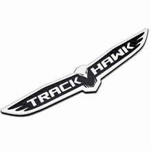 Load image into Gallery viewer, RDBCFTTB Carbon Fiber Trackhawk Trunk Badge 2018-2021 Jeep