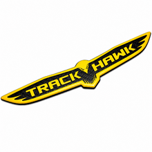 Load image into Gallery viewer, RDBCFTTB Carbon Fiber Trackhawk Trunk Badge 2018-2021 Jeep