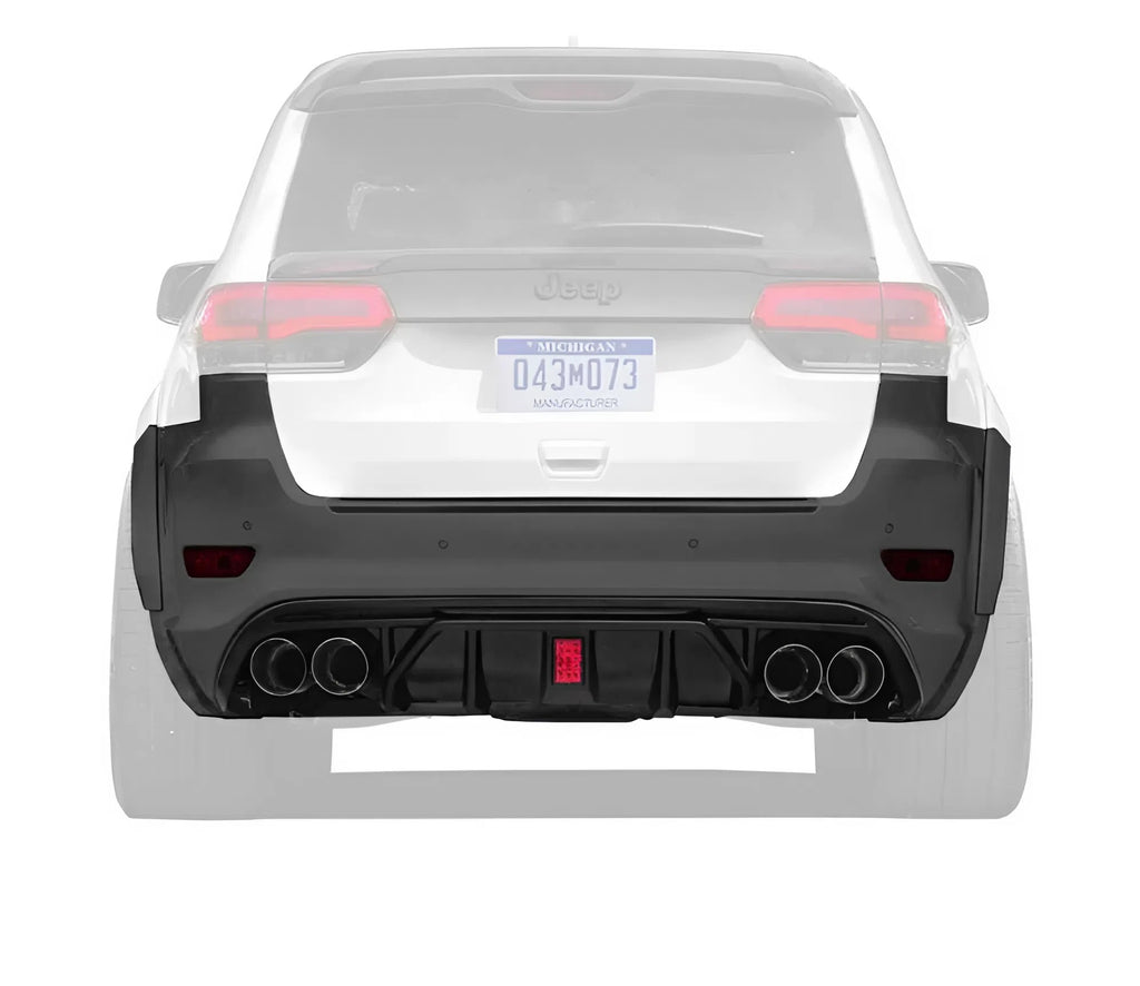 Renegade 2014–2021 Jeep Grand Cherokee WK2 Rear Bumper with Diffuser