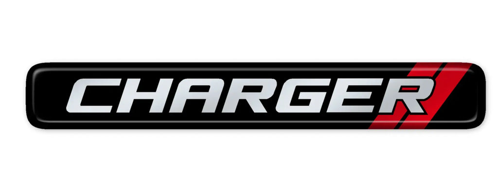 Charger Dash Badge - Rebadge Design & Graphics CDB-RED