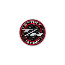 Load image into Gallery viewer, Carbon Fiber T/H Start Button - Rebadge Design &amp; Graphics CFT/HSB