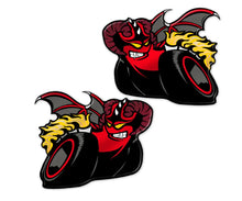 Load image into Gallery viewer, Demon Pack Fender Badge - Rebadge Design &amp; Graphics DPFB