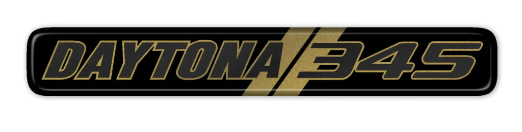 Gold Daytona 345 Dash Badge - Rebadge Design & Graphics GD345DB