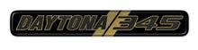 Load image into Gallery viewer, Gold Daytona 345 Dash Badge - Rebadge Design &amp; Graphics GD345DB