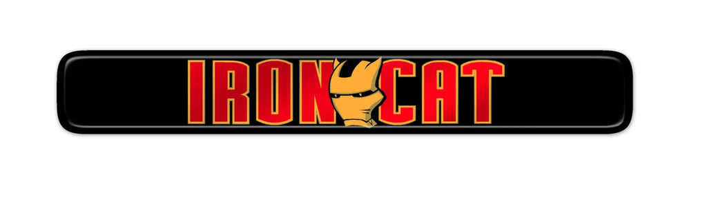 Iron Cat Dash Badge - Rebadge Design & Graphics ICDB