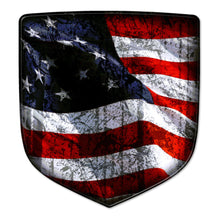 Load image into Gallery viewer, Rebadge 'Merica Flag Ram Shield Badges - Rebadge Design &amp; Graphics MFRSB