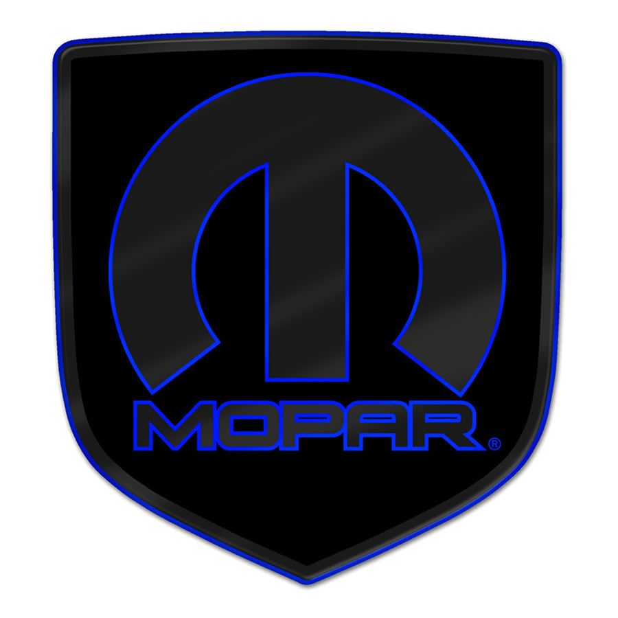 Matte Mopar Ram Shield Badges - Rebadge Design & Graphics MMRSB