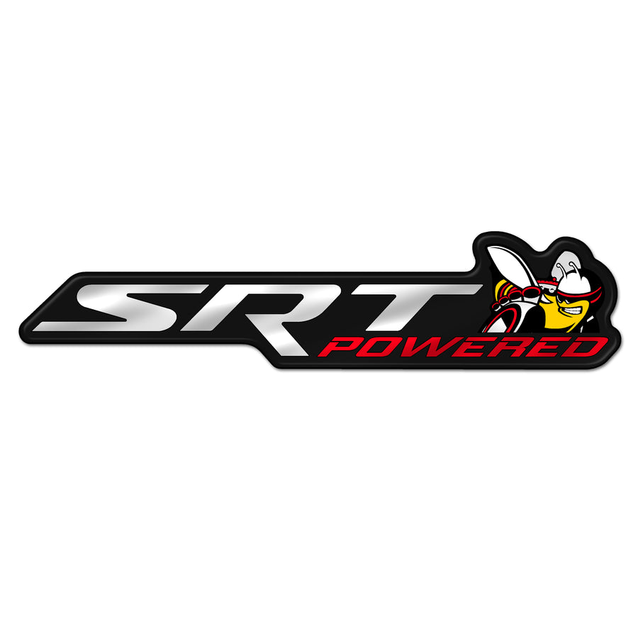 Two-Tone SRT Powered Scat Pack Grille Badge - Rebadge Design & Graphics TTSPSPGB