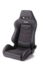 Load image into Gallery viewer, Recaro Speed V Passenger Seat - Black Leather/Red Suede Accent - Black Ops Auto Works