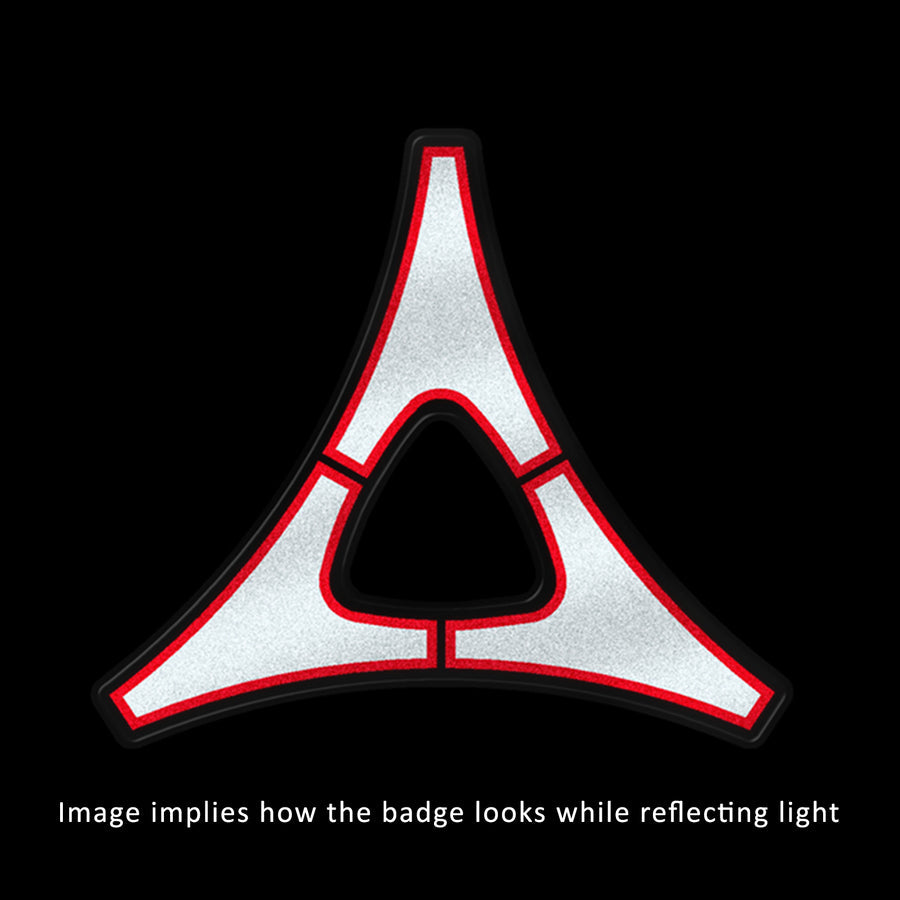 Reflective Blackout Fratzog Grille Badge - Black Ops Auto Works