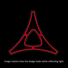 Load image into Gallery viewer, Reflective Fratzog Grille Badge - Black Ops Auto Works