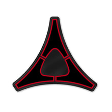 Load image into Gallery viewer, Reflective Fratzog Grille Badge - Black Ops Auto Works