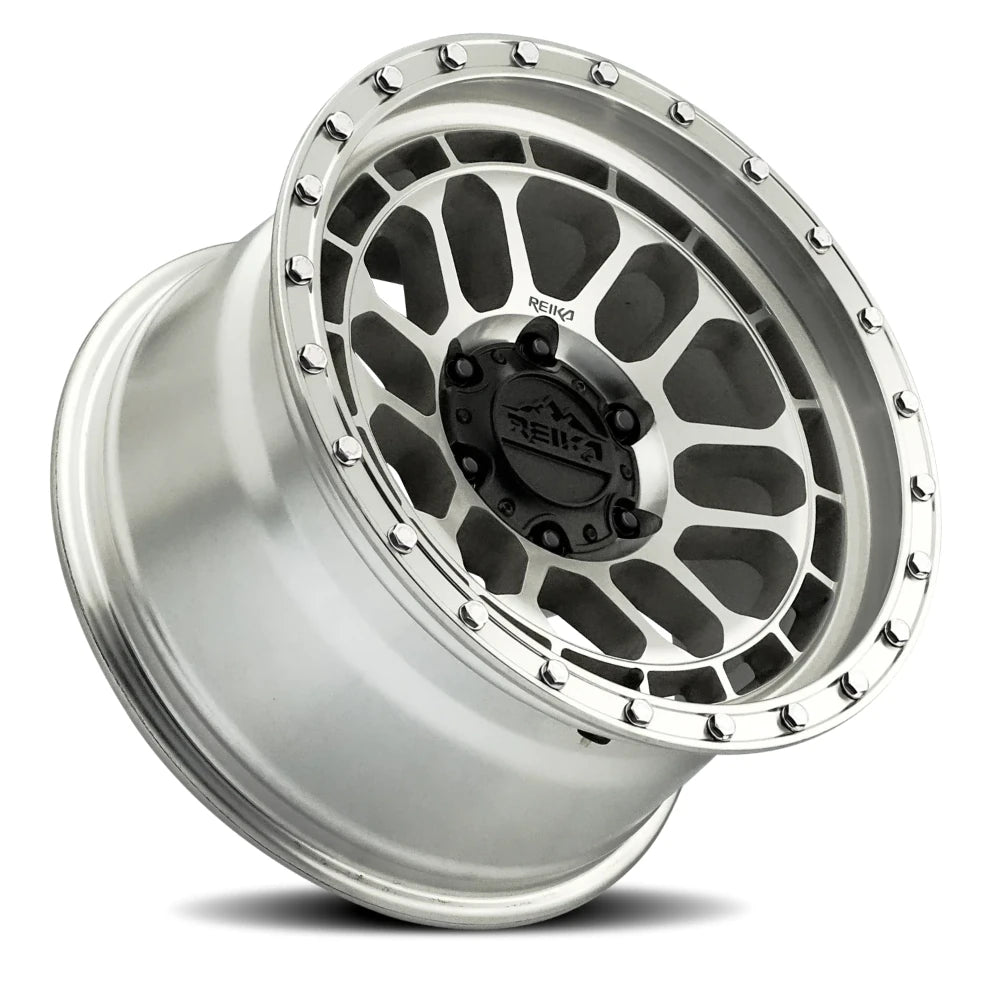 Reika Rambler R35 RW 17x9 -12 6x127mm 78.1mm Machined Raw Aluminum wheel, R35790125036F — product image 2