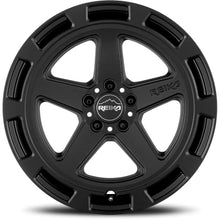 Load image into Gallery viewer, Reika Teton R20 SB 17x7 +15 5x100mm 65.1mm Satin Black wheel, R20770151003F — product image 3
