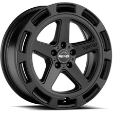 Load image into Gallery viewer, Reika Teton R20 SB 17x8 +30 5x110mm 65.1mm Satin Black wheel, R20780304203F — product image 1