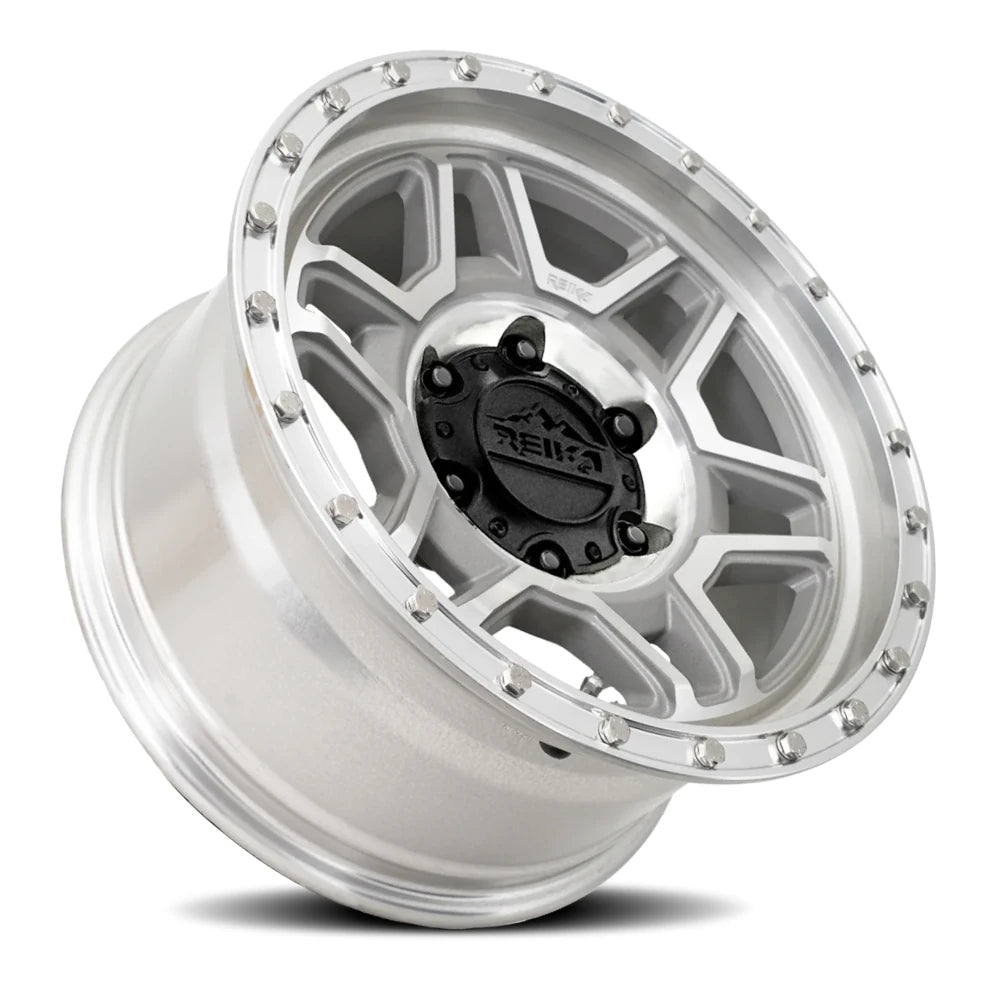 Reika Trooper R40 M 17x8.5 +0 6x135mm 87.1mm Machined Aluminum wheel, R40785003636F — product image 2