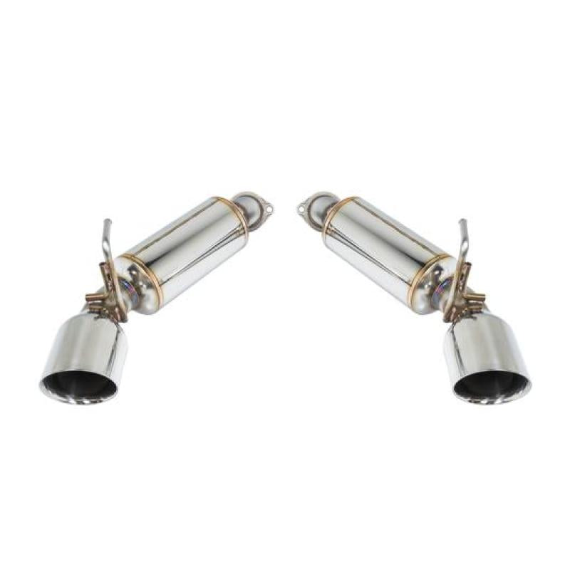 Remark 09-19 Nissan 370z Axle Back Exhaust w/Stainless Double Wall Tip - Black Ops Auto Works