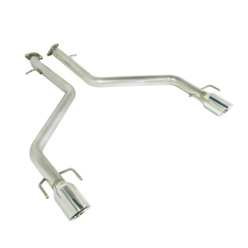 Remark 14-16 Lexus IS250/IS300/IS350 Axle-Back Exhaust w/ Titanium Stainless Double Wall Tip - Black Ops Auto Works