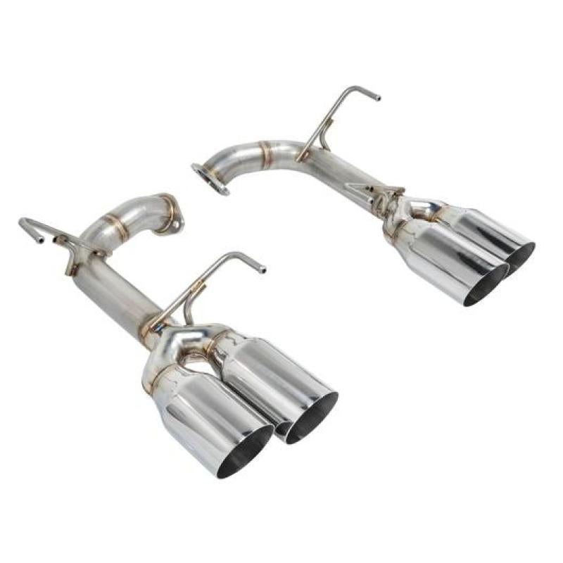 Remark 2015+ Subaru WRX STi VA Axle Back Exhaust w/Stainless Steel Single Wall Tip 4in - Black Ops Auto Works