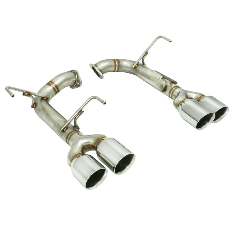 Remark 2015+ Subaru WRX/STI VA Axle Back Exhaust w/Stainless Steel Double Wall Tip - Black Ops Auto Works